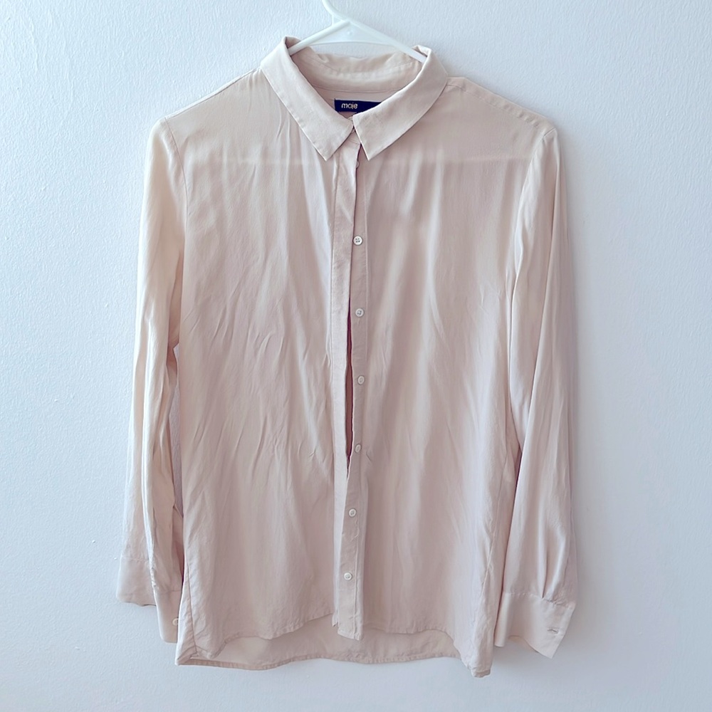 Maje silk blouse